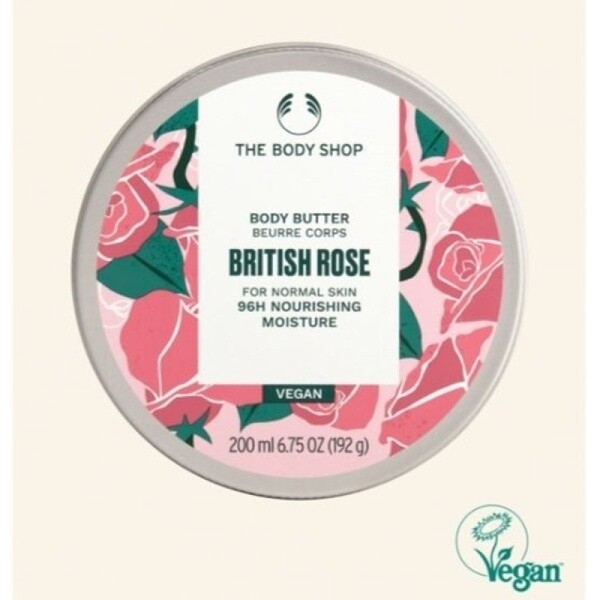 Daegu Department Store The Body Shop British Rose Body Butter
