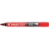 Pilot SCA-100-R – Pack of 12 Permanent Markers with Conical