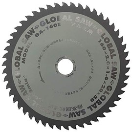 Motoyuki Global Saw GA-160E for Aluminum and Non-Ferrous Metals 6.3 x 0.8 x 0.8 inches (160 x 2.0 x 20 mm) 50P