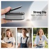 yoygerty 2026 Upgrade Wearable Bluetooth 5.4 Speaker, IPX7 Waterproof Clip-on