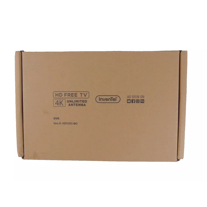 InvenTel 4K HDTV ATSC DVR Set Top Box 32 GB