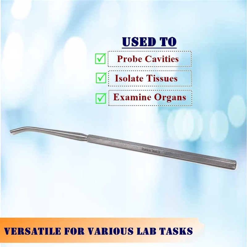 Premium Quality Seeker Mall Probe with Bent Ends Blunt Tips