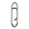 Sarini 50Pcs Fishing Clips Stainless Steel Quick Change Connector Paper