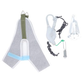 Cervical Neck Traction Device Adjust Tightness Over Door Neck Stretcher Hammock for Home Use