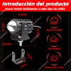 2 Par Faros Luces Led Para Motos Auto Doble Color