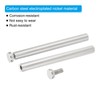 PATIKIL 1/4 x 1.2 inch Sign Standoff Screws, 20 Pcs