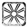 Kicker 12-inch (30cm) Square Subwoofer Grille for 11S12L7,LED, Chrome