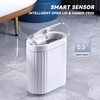 ELPHECO Bathroom Motion Sensor Bin 7.5 Litre Automatic Bin, 8L