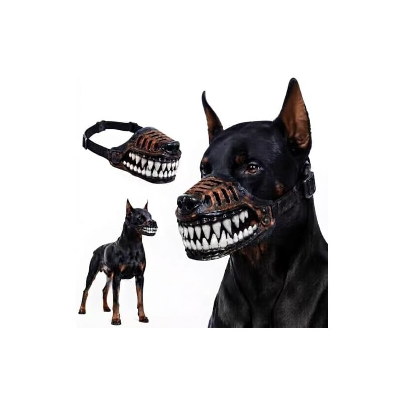 Hell Hound Monster Muzzle para Perros,correas Ajustables?a?xl
