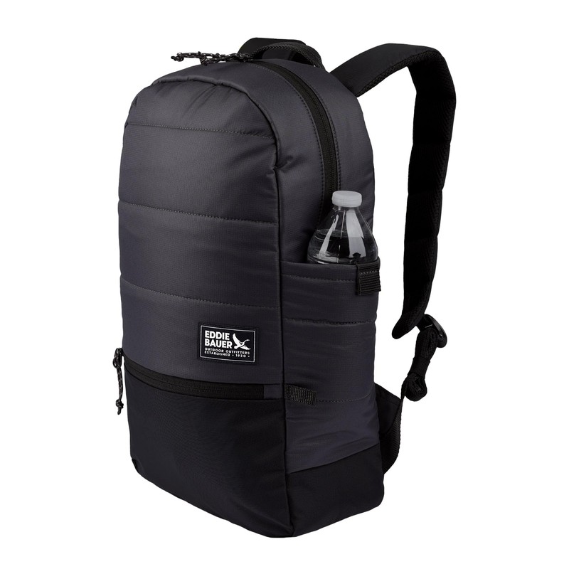 Eddie Bauer Women's Ripstop Puffer Backpack, Carbon, 20L