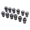 ER-16 Collet Set,12pcs ER16(1/32"-3/8") Spring Collet Set for CNC milling
