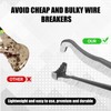 BOXOB 2pcs Electrical Disconnect Pliers Tools, Automotive Electrical Connector Pliers