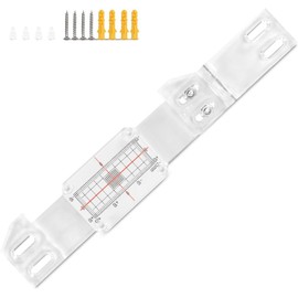 Mountlaser Plus Corner Tell Tale Crack Monitor, Concrete Crack Monitoring Record (1 Piece)