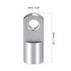sourcing map Air Cylinder Rod Clevis End M6x1 Female Thread