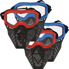 Tactical Mask Compatible with Nerf Rival, Apollo, Zeus, Khaos, Atlas, Artemis Blasters Rival Mask (4 Pack)