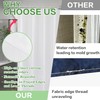 Nature Forest Wooden Bridge Shower Curtain 3D Rain Forest Scenic