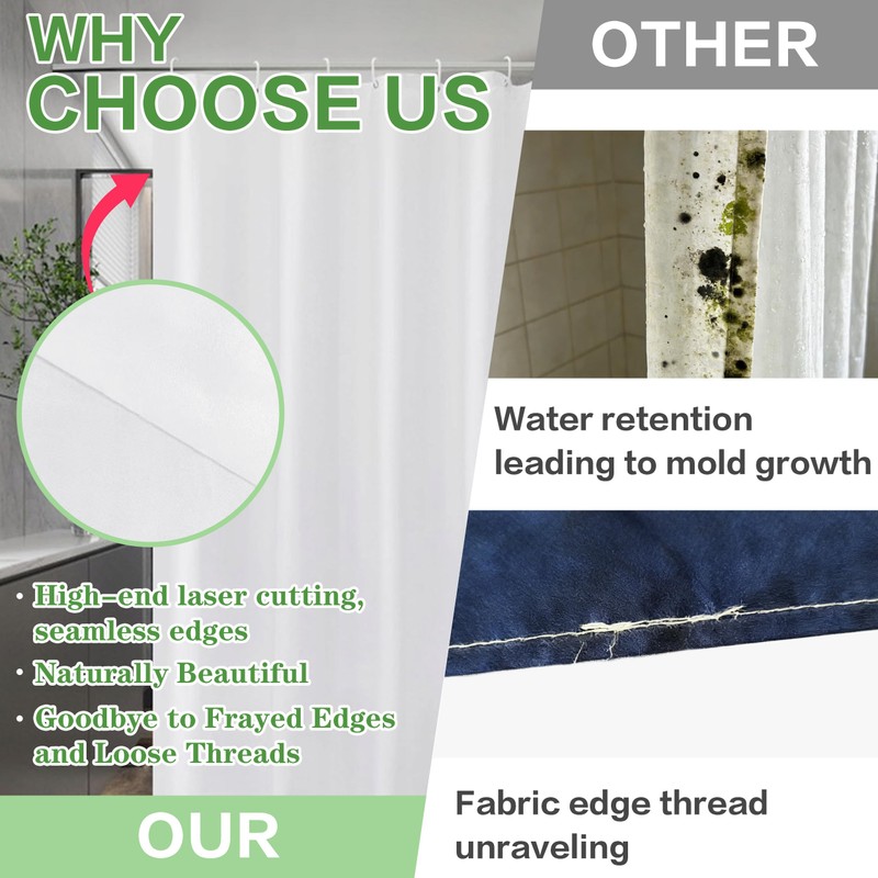Nature Forest Wooden Bridge Shower Curtain 3D Rain Forest Scenic
