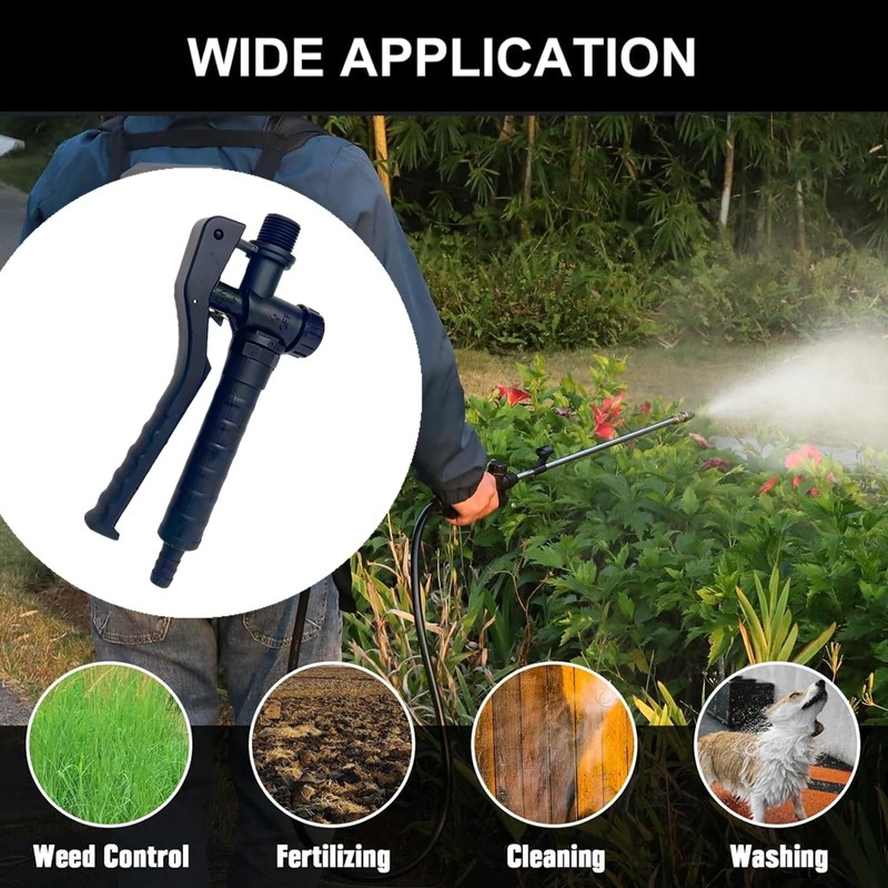 1 Pcs Backpack Sprayer Handle Professional Plastic Backpack Sprayer Parts,