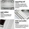 HAPPOW 3-Way Junction Box IP65 Weatherproof Electrical Box, Outdoor Electrical