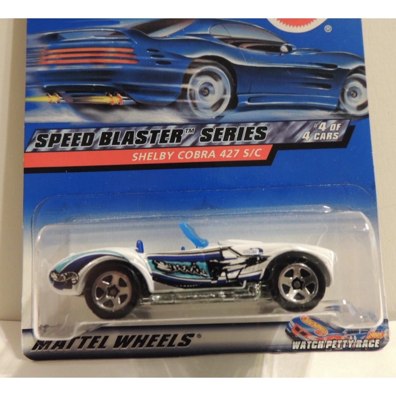 Hot Wheels SHELBY COBRA 427 S/C~2000 Speed Blaster Series*****Min