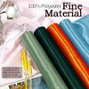 Horbaunal Hunter Green Satin Fabric, 60" Wide, 2 Yards, Soft