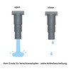 PoolSun Maintenance tap / shut-off valve for pools with 32