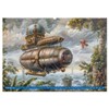 Steampunk Airships with a Surreal Note (Wall Calendar 2025 DIN