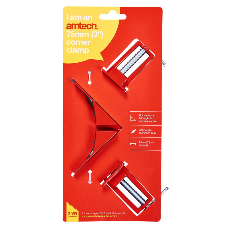 Amtech D2055 75mm (3") Corner clamp