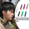 WeddHuis Pack of 7 Rescue Whistle, Aluminium Emergency Whistle, Outdoor