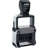 Trodat 5430 Professional Self-Inking Date Stamp with Paid - Red
