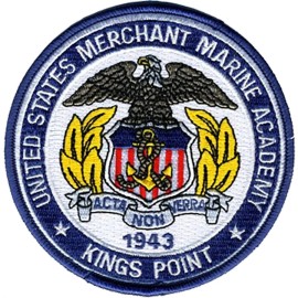 U.S. Merchant Marine Academy 4" Iron-On Patch