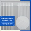 Innconee 50 Pcs Polycarbonate Greenhouse Panels U Connector Profile U