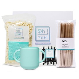 Oh My Self Self Nose Hair Waxing Kit 20 times nose hair waxing + 20 times short and thick hair waxing set, 200g, 1 piece / 오마이셀프 셀프코털왁싱 키트 코털왁싱 20회 + 짧고 굵은모 왁싱 20회 구성 세트, 200g, 1개