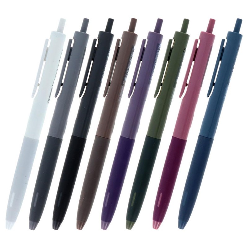 Ballpoint Pen, Silent Gel Ballpoint Pen, Muton, 0.02 inches (0.5