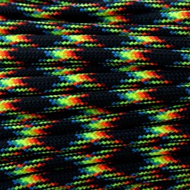 Army Universe Galaxy Nylon Paracord 550 lbs Type III 7 Strand USA Made Utility Cord Rope 100 Feet