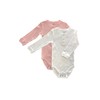 Tiny One Baby Bodysuit Long Sleeve Set of 2 Unisex