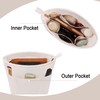 Vercord Purse Insert Organizers for Petite Tote Bag Organizer Insert