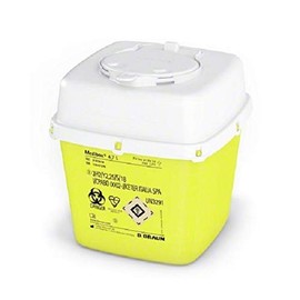 B Braun Medibox Disposal Container 4.7 L, 1 Piece, Yellow
