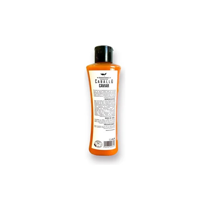 Shampoo Caviar Biotina 500ml Anticaida Sedosidad Sin Sal
