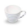 GMUNDNER KERAMIK Gourmet Coffee Cup Capacity 0.2 Litres Blue Flamed