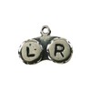 Sterling Silver One-Sided Contact Lense Case Charm Item #44523