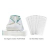 KaWaii Baby 12-Pack Cloth Diaper Booster Pads (6 Cloth Diaper