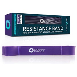 PowerBands Resistance Bands - Professional Fitness Bands for Strength Training, Agility, Stretching, Yoga and More (35-85 lbs / 38 kg) (PowerBands Heavy)