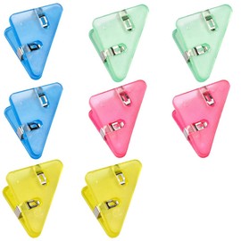 [MNWMNW] Corner Clip, No Punching, Book Corner Protection, Paper Clip, Corner Clip, Cute Clip, Reusable for School, Home, Commercial Use, Chestnut Clip, Stationery, School, Household Products