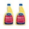 BioGuard Kleen It Filter Cleaner, 1 Quart, Pack of 2,