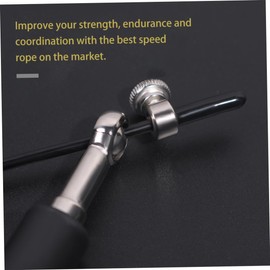 BESPORTBLE 3 Pcs Fashion Adjustable Speed Rope Slip Handles Ball Bearings for Workout