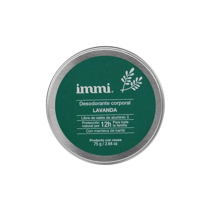 Immi desodorante natural lavanda 75gr