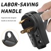 30 Amp RV Male Plug Replacement,125V ED-304P Heavy Duty RV