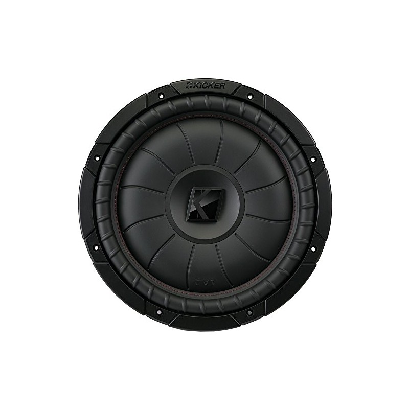 Kicker CompVT 12-Inch (30cm) Subwoofer, SVC, 2-Ohm, 400W