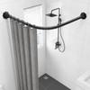 VTECHOLOGY Rustproof Shower Curtain Rings Hooks, Resistant Metal Heavy Duty